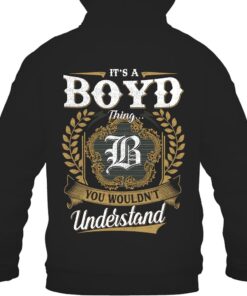 It's BOYD Thing You Wouldn't Understand D91