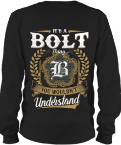It's BOLT Thing You Wouldn't Understand D91