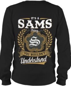 It's SAMS Thing You Wouldn't Understand D91