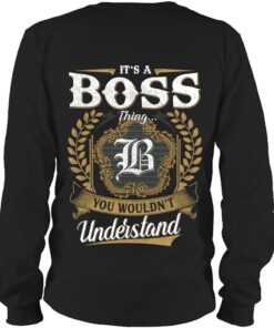 It's BOSS Thing You Wouldn't Understand D91