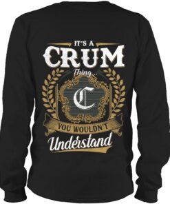 It's CRUM Thing You Wouldn't Understand D91