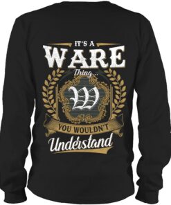 It's WARE Thing You Wouldn't Understand D91
