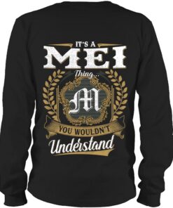 It's MEI Thing You Wouldn't Understand D91