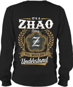 It's ZHAO Thing You Wouldn't Understand D91