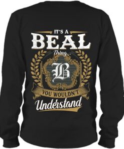 It's BEAL Thing You Wouldn't Understand D91