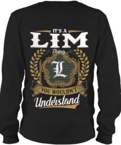 It's LIM Thing You Wouldn't Understand D91