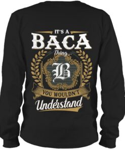 It's BACA Thing You Wouldn't Understand D91