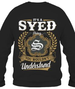 It's SYED Thing You Wouldn't Understand D91