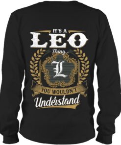 It's LEO Thing You Wouldn't Understand D91