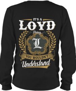 It's LOYD Thing You Wouldn't Understand D91