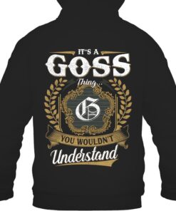 It's GOSS Thing You Wouldn't Understand D91