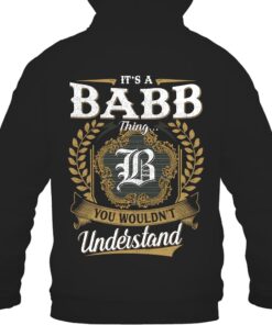 It's BABB Thing You Wouldn't Understand D91