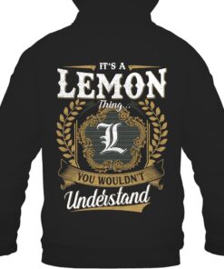 It's LEMON Thing You Wouldn't Understand D91