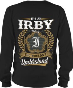 It's IRBY Thing You Wouldn't Understand D91