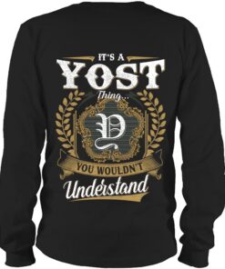 It's YOST Thing You Wouldn't Understand D91