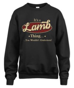 It's LAMB Thing You Wouldn't Understand D1