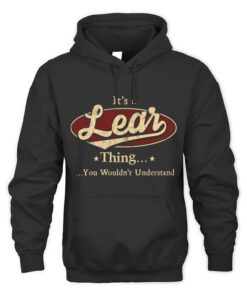 It's LEAR Thing You Wouldn't Understand D1