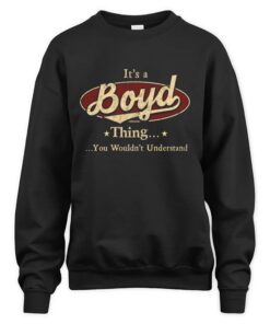 It's BOYD Thing You Wouldn't Understand D1