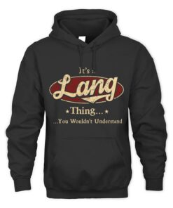 It's LANG Thing You Wouldn't Understand D1