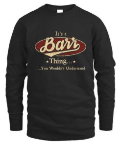 It's BARR Thing You Wouldn't Understand D1