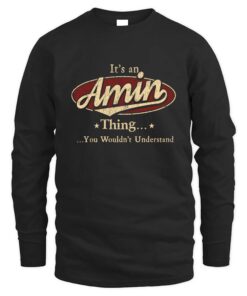 It's AMIN Thing You Wouldn't Understand D1