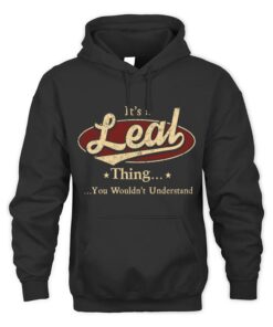 It's LEAL Thing You Wouldn't Understand D1