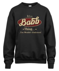 It's BABB Thing You Wouldn't Understand D1