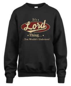 It's LORD Thing You Wouldn't Understand D1