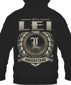 It's LEI Thing You Wouldn't Understand D8