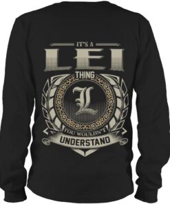 It's LEI Thing You Wouldn't Understand D8