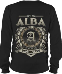 It's ALBA Thing You Wouldn't Understand D8
