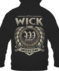 It's WICK Thing You Wouldn't Understand D8