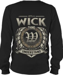 It's WICK Thing You Wouldn't Understand D8