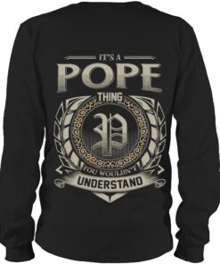 It's POPE Thing You Wouldn't Understand D8