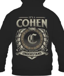 It's COHEN Thing You Wouldn't Understand D8