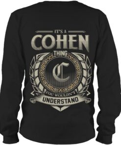It's COHEN Thing You Wouldn't Understand D8