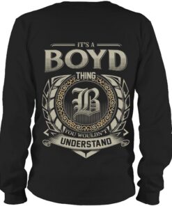 It's BOYD Thing You Wouldn't Understand D8