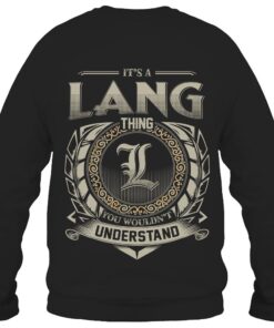 It's LANG Thing You Wouldn't Understand D8