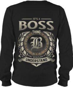 It's BOSS Thing You Wouldn't Understand D8