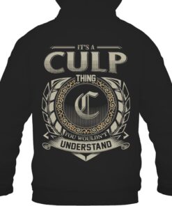 It's CULP Thing You Wouldn't Understand D8