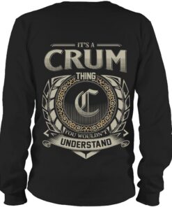 It's CRUM Thing You Wouldn't Understand D8