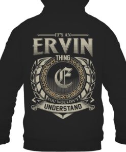 It's ERVIN Thing You Wouldn't Understand D8