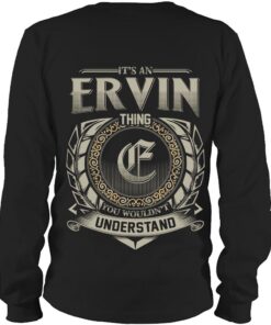 It's ERVIN Thing You Wouldn't Understand D8