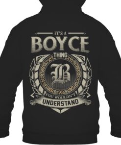 It's BOYCE Thing You Wouldn't Understand D8