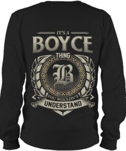 It's BOYCE Thing You Wouldn't Understand D8