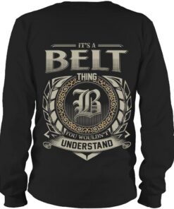 It's BELT Thing You Wouldn't Understand D8