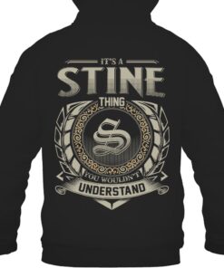 It's STINE Thing You Wouldn't Understand D8