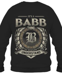 It's BABB Thing You Wouldn't Understand D8