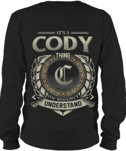 It's CODY Thing You Wouldn't Understand D8
