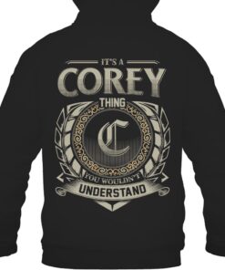 It's COREY Thing You Wouldn't Understand D8